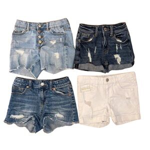 Bundle/ Lot of Stylish Denim and White Shorts